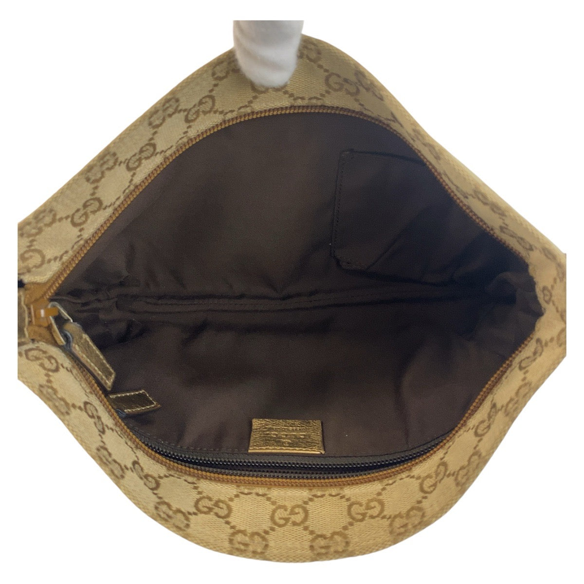 18581
GUCCI グッチ シェリーライン ベージュ ピンク ゴールド金具 GGキャンバス 410766 ショルダーバッグ メッセンジャーバッグ レディース AB40