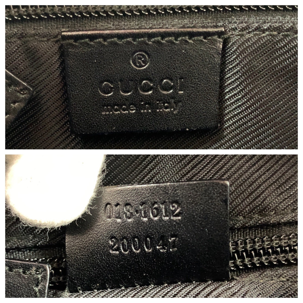 18582
GUCCI グッチ 男女兼用 ブラック 黒 シルバー金具 GGキャンバス ショルダーバッグ ポシェット  レディース
