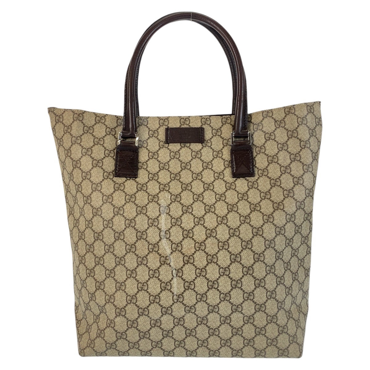 18606
GUCCI グッチ ブラウン GGスプリームキャンバス / レザー 131220 トートバッグ レディース AB41