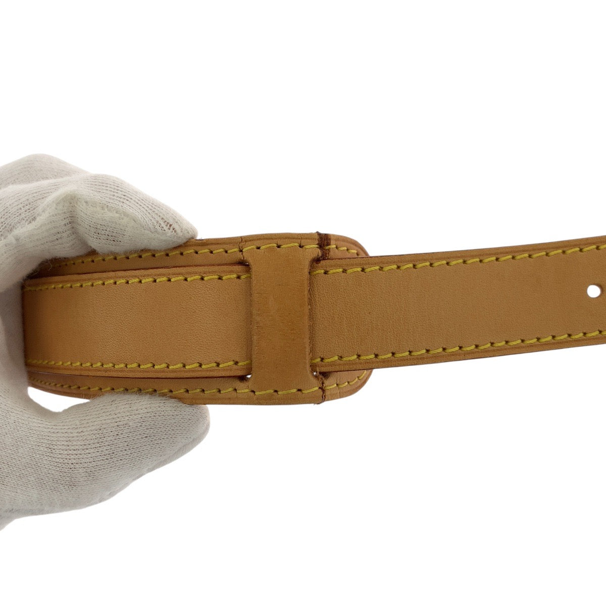 18611
LOUIS VUITTON ルイヴィトン ショルダーストラップのみ ブラウン ゴールド金具 レザー ショルダーバッグ  レディース AB25