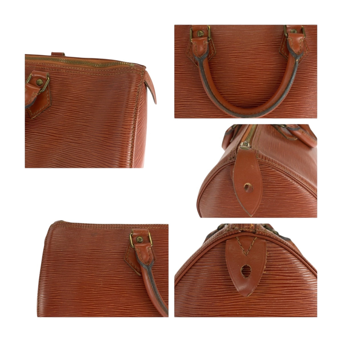 18613
LOUIS VUITTON ルイヴィトン エピ スピーディ35 ケニアブラウン ブラウン ゴールド金具 エピレザー M42993 ハンドバッグ ボストンバッグ レディース AB45