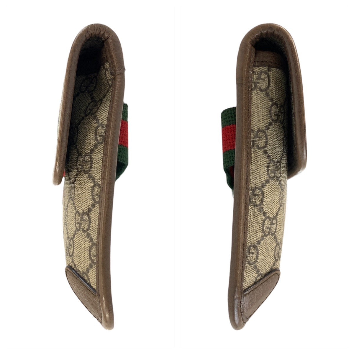 18615
GUCCI グッチ シェリーライン ネオヴィンテージ ベージュ ブラウン ゴールド金具 GGスプリームキャンバス / レザー 493930 ボディバッグ ウエストバッグ  メンズ AB60
