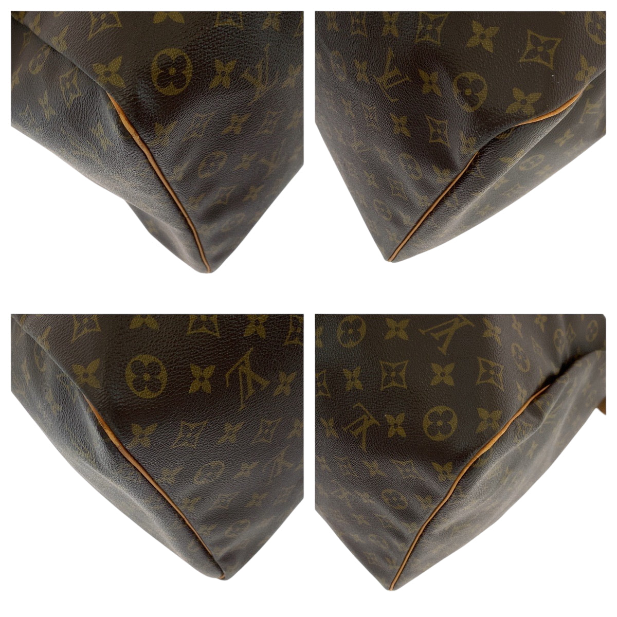 18612
LOUIS VUITTON Monogram Keepall 60 Unisex Brown Gold Hardware PVC M41422 Boston Bag Handbag Ladies AB63