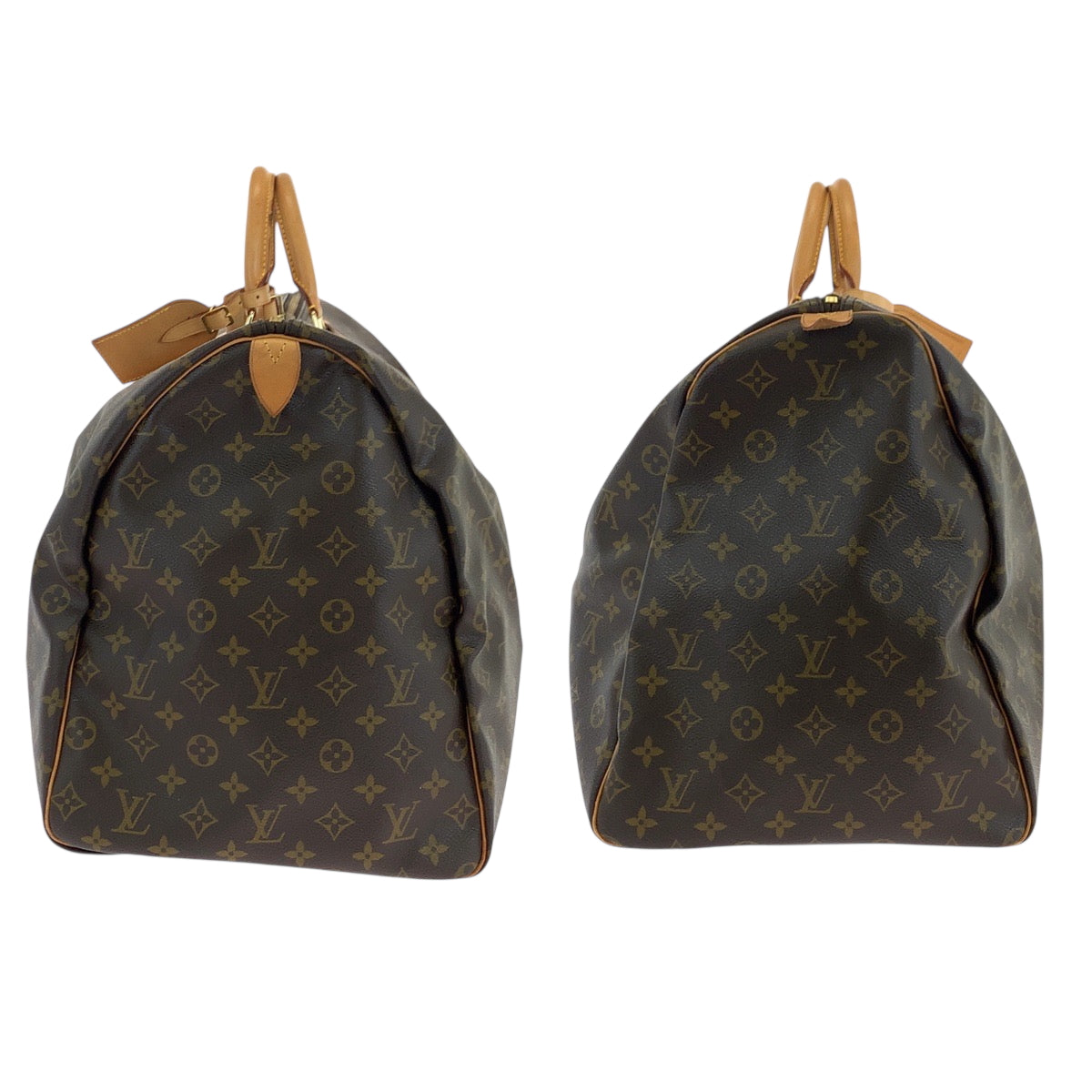 18612
LOUIS VUITTON ルイヴィトン モノグラム キーポル60 男女兼用 ブラウン ゴールド金具 PVC M41422 ボストンバッグ ハンドバッグ レディース AB63