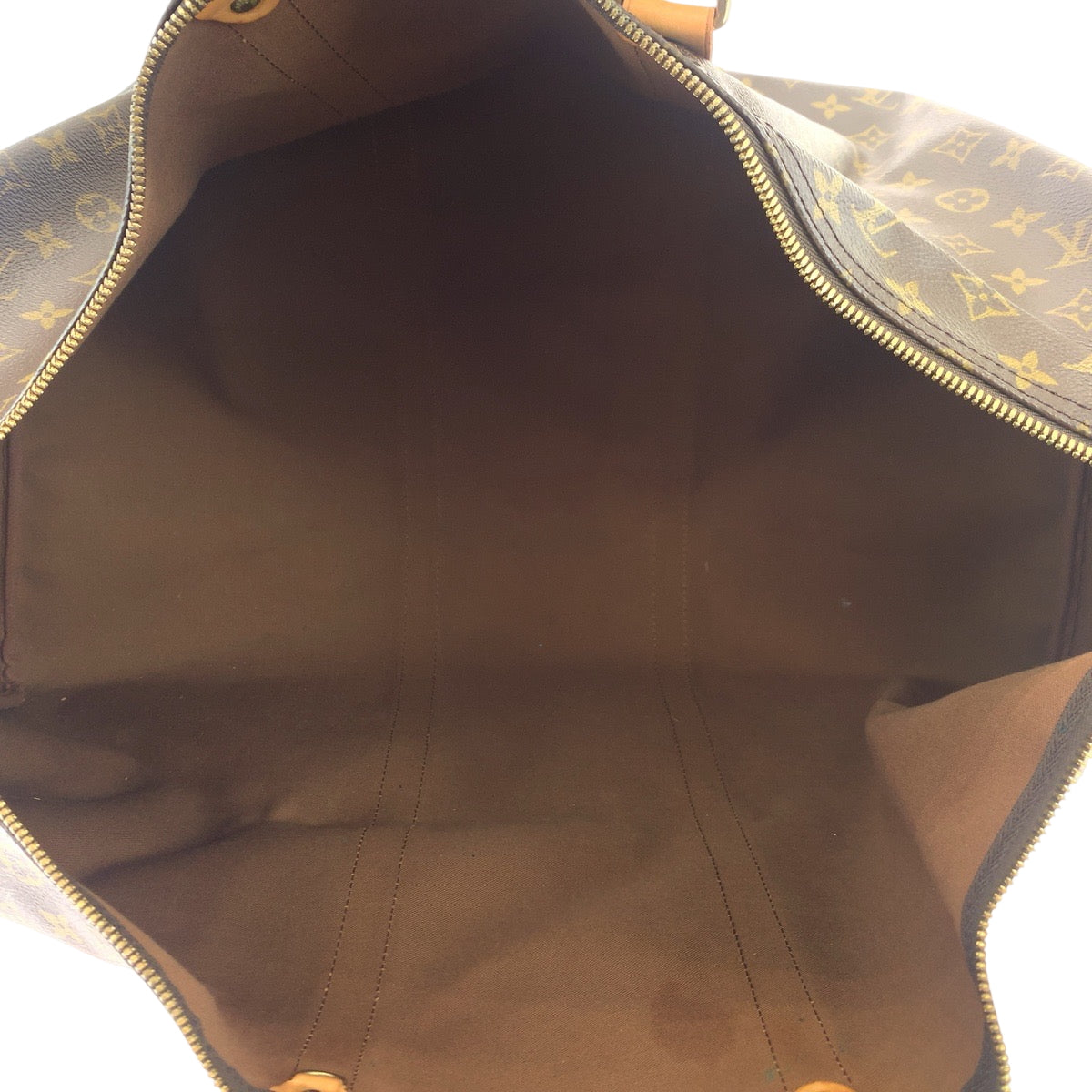 18612
LOUIS VUITTON ルイヴィトン モノグラム キーポル60 男女兼用 ブラウン ゴールド金具 PVC M41422 ボストンバッグ ハンドバッグ レディース AB63