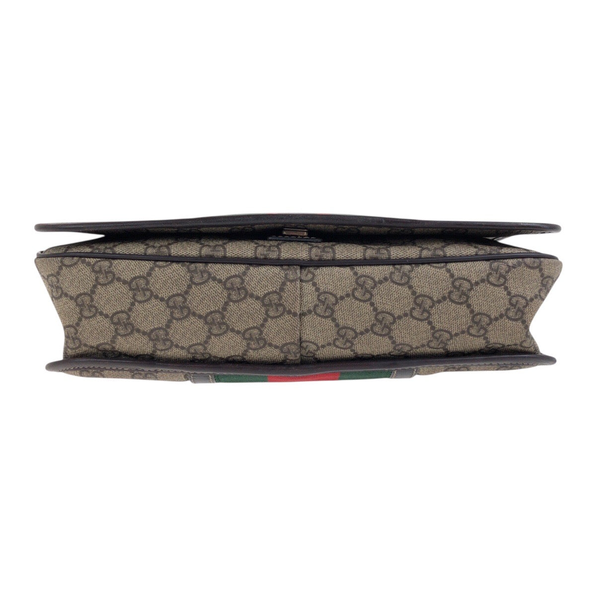 18618
GUCCI グッチ シェリーライン ベージュ ブラウン ゴールド金具 GGスプリームキャンバス 211130 斜め掛け ショルダーバッグ 男女兼用 レディース ABP58