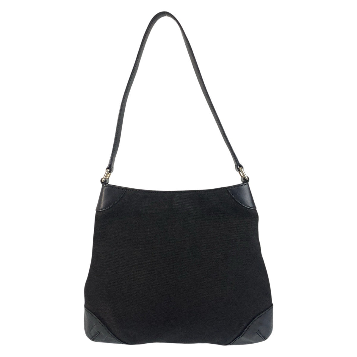 18622
GUCCI グッチ ブラック 黒 シルバー金具 キャンバス / レザー 257296 ショルダーバッグ レディース AB28