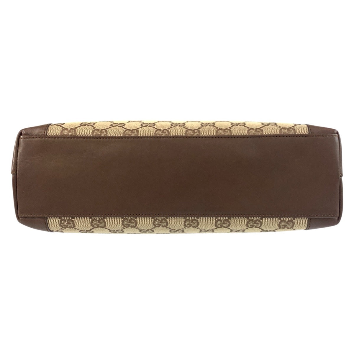 18627
GUCCI グッチ ベージュ ブラウン GGキャンバス / レザー 002 1119 トートバッグ ハンドバッグ  レディース ABP40