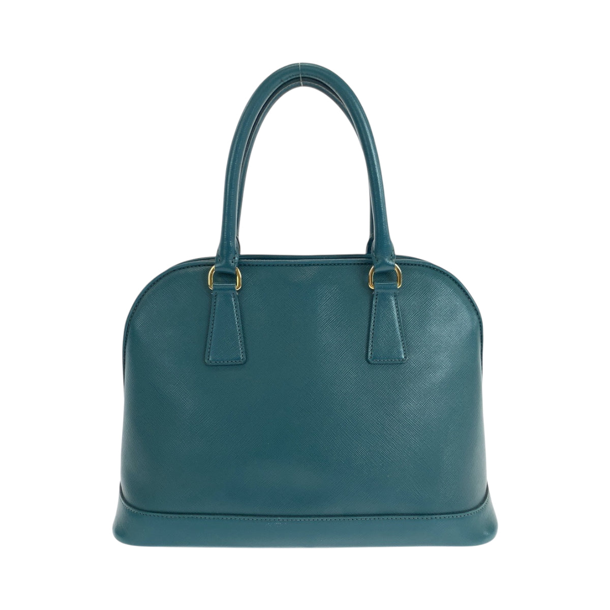 18629
PRADA プラダ サフィアーノ ラクス グリーン ゴールド金具 レザー ショルダーバッグ ハンドバッグ 2way  レディース AB56