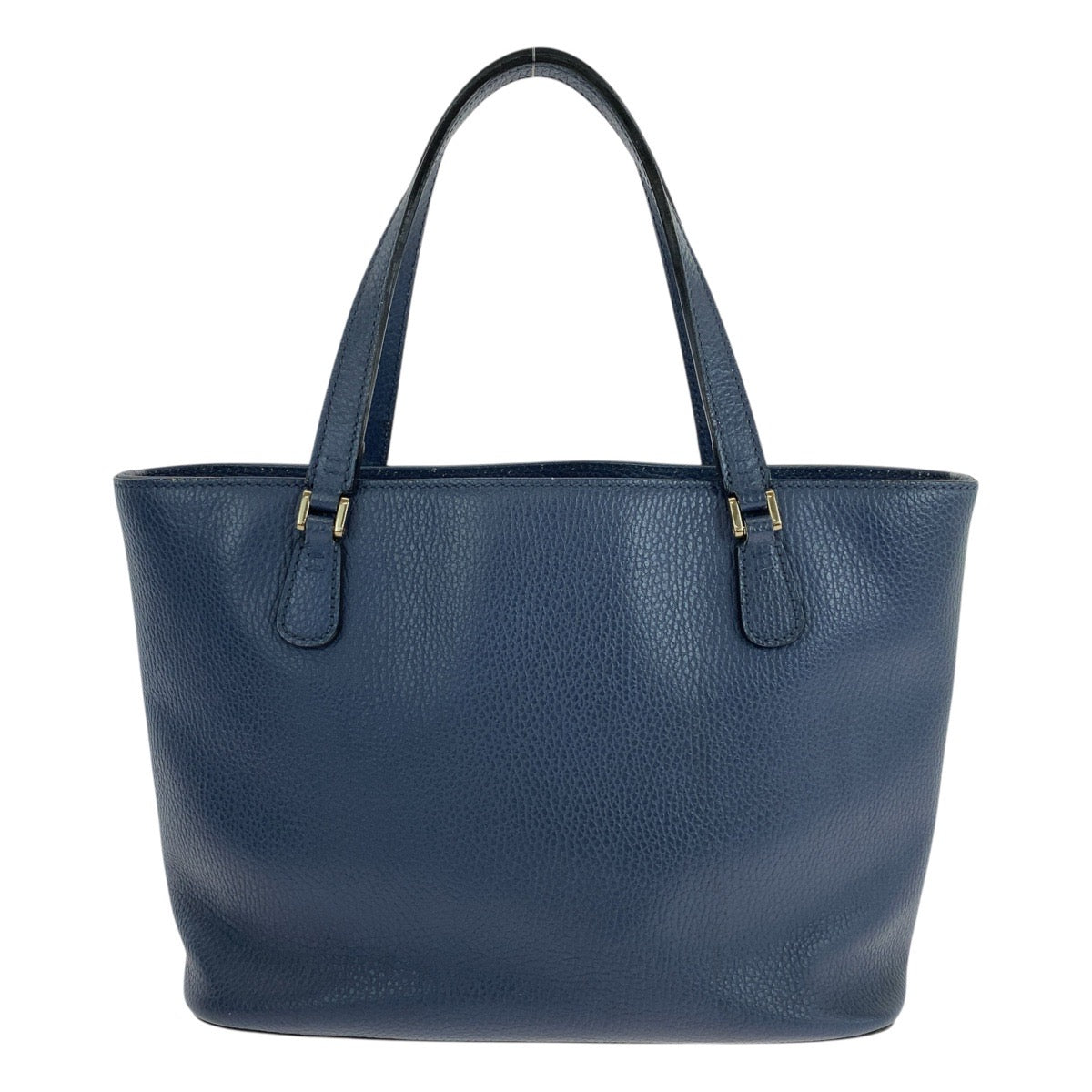 18630
GUCCI グッチ インターロッキング ブルー ゴールド金具 レザー 388561 トートバッグ ショルダーバッグ  レディース ABP48