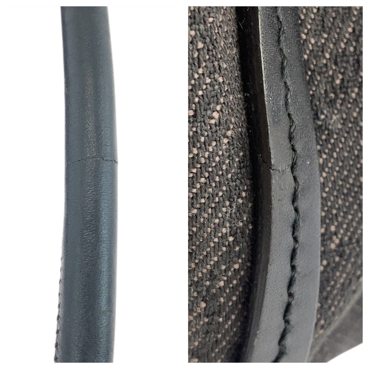 18640
GUCCI グッチ ブラック 黒 GGキャンバス / レザー 101341 ショルダーバッグ レディース ABP33