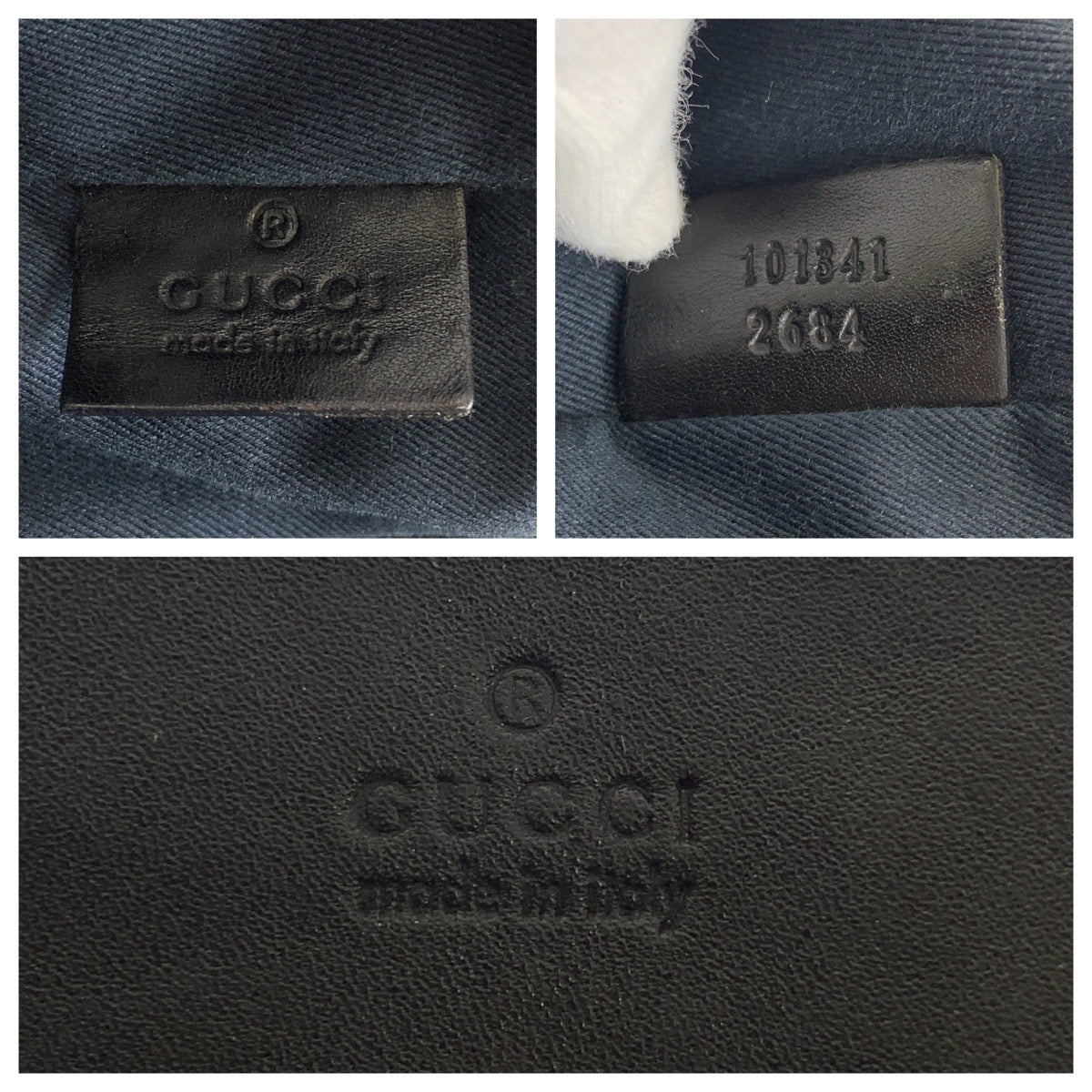 18640
GUCCI グッチ ブラック 黒 GGキャンバス / レザー 101341 ショルダーバッグ レディース ABP33