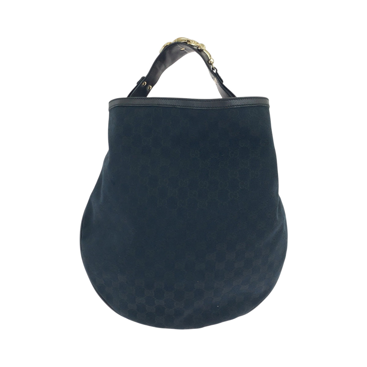 18650
GUCCI グッチ ブラック 黒 ゴールド金具 GGキャンバス 170414 ホーボー ショルダーバッグ 肩掛け レディース ABP58