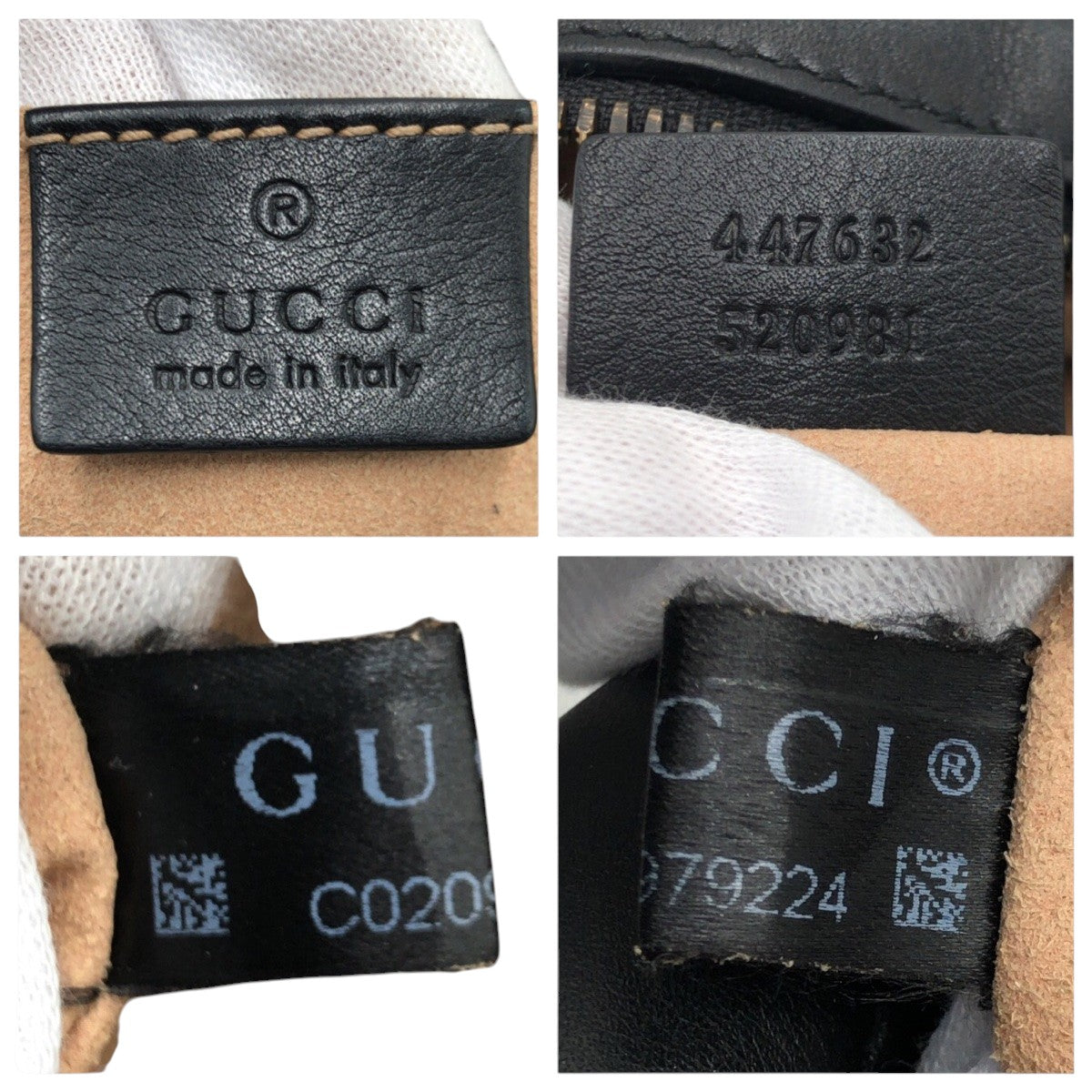 18654
GUCCI グッチ GGマーモント キルティング ブラック 黒 ゴールド金具 レザー 447632 ショルダーバッグ ポシェット レディース ABP100