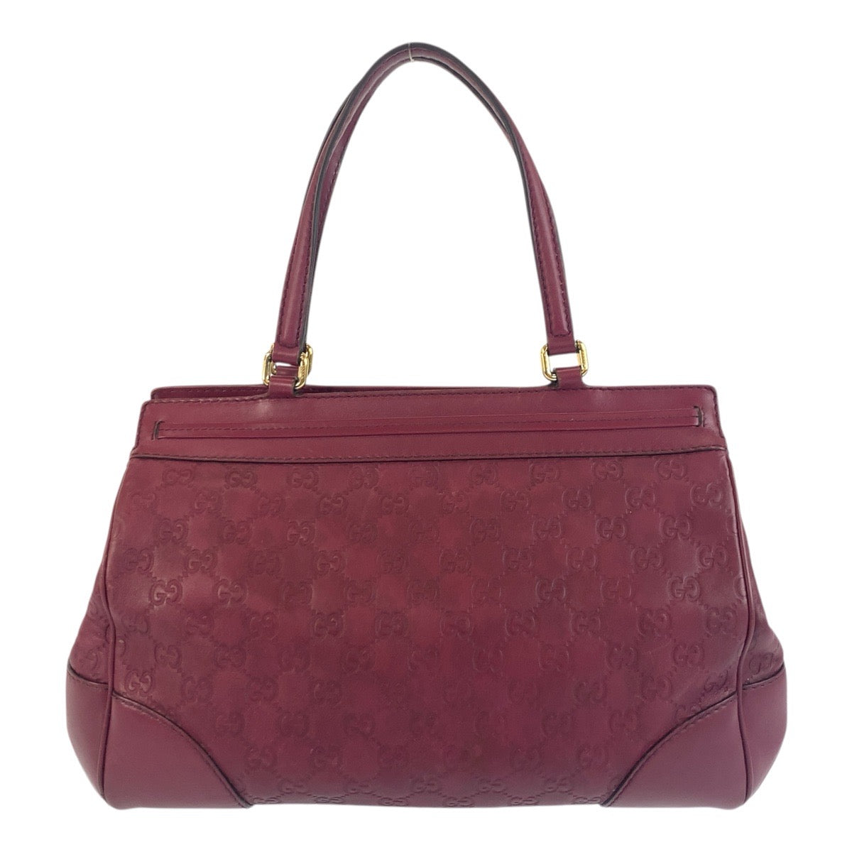 18659
GUCCI グッチ グッチシマ メイフェア ワインレッド ゴールド金具 レザー 257063 トートバッグ ショルダーバッグ レディース ABP44