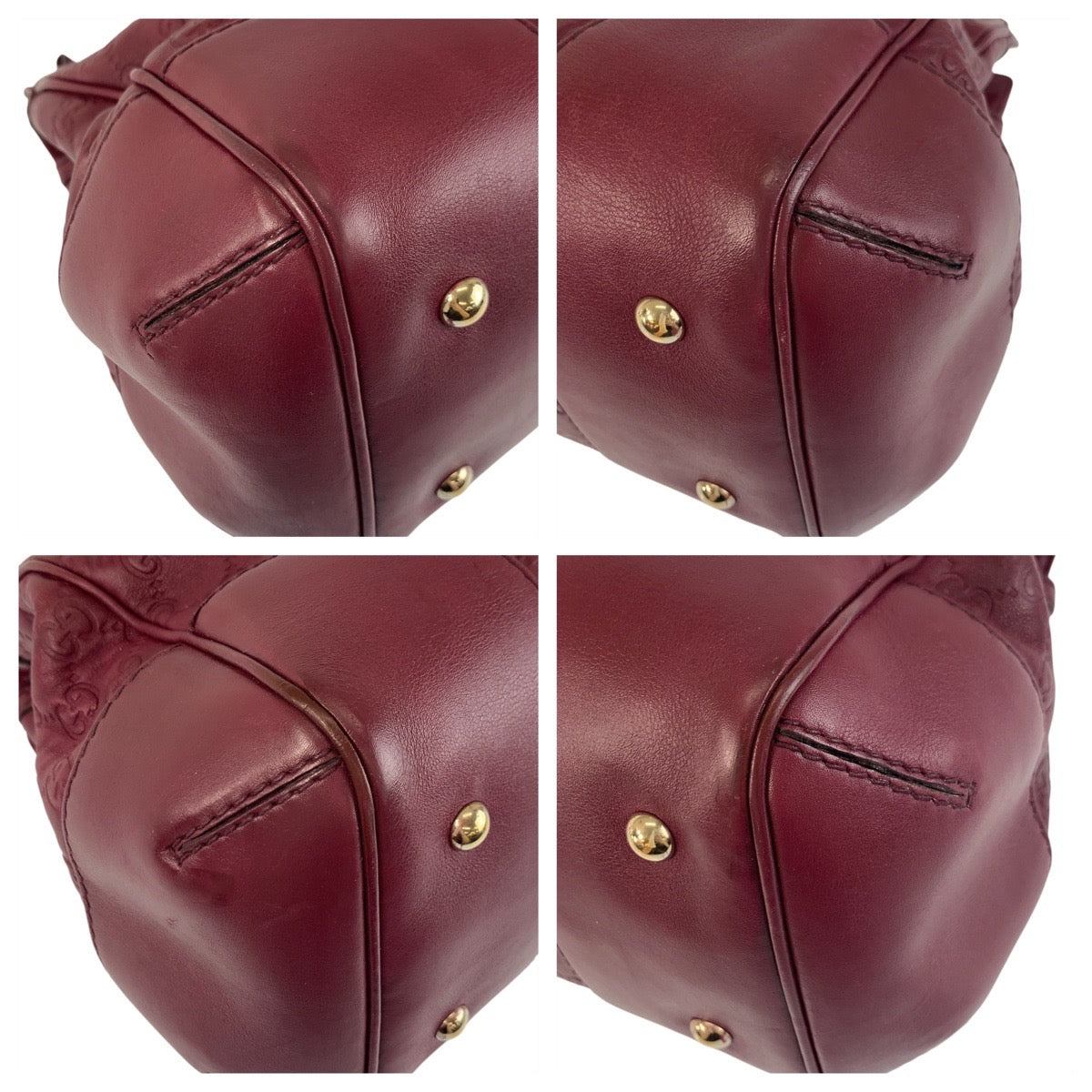 18659
GUCCI グッチ グッチシマ メイフェア ワインレッド ゴールド金具 レザー 257063 トートバッグ ショルダーバッグ レディース ABP44