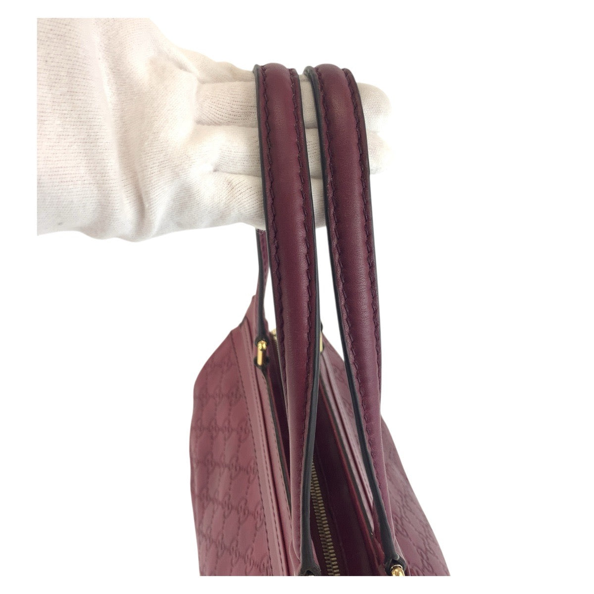 18659
GUCCI グッチ グッチシマ メイフェア ワインレッド ゴールド金具 レザー 257063 トートバッグ ショルダーバッグ レディース ABP44