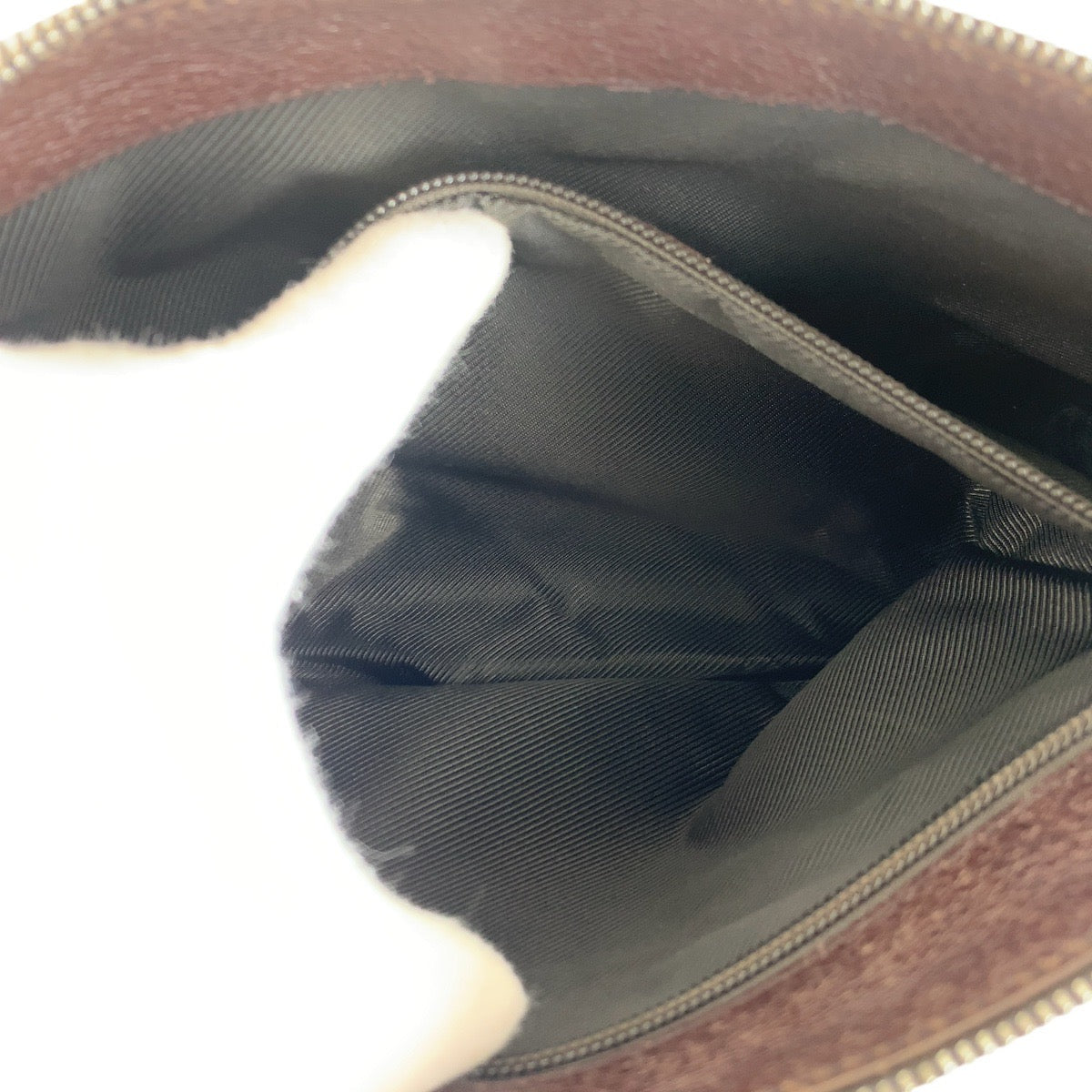 18670
GUCCI グッチ ブラウン シルバー金具 GGキャンバス / レザー 114273 ショルダーバッグ ポシェット レディース ABP48