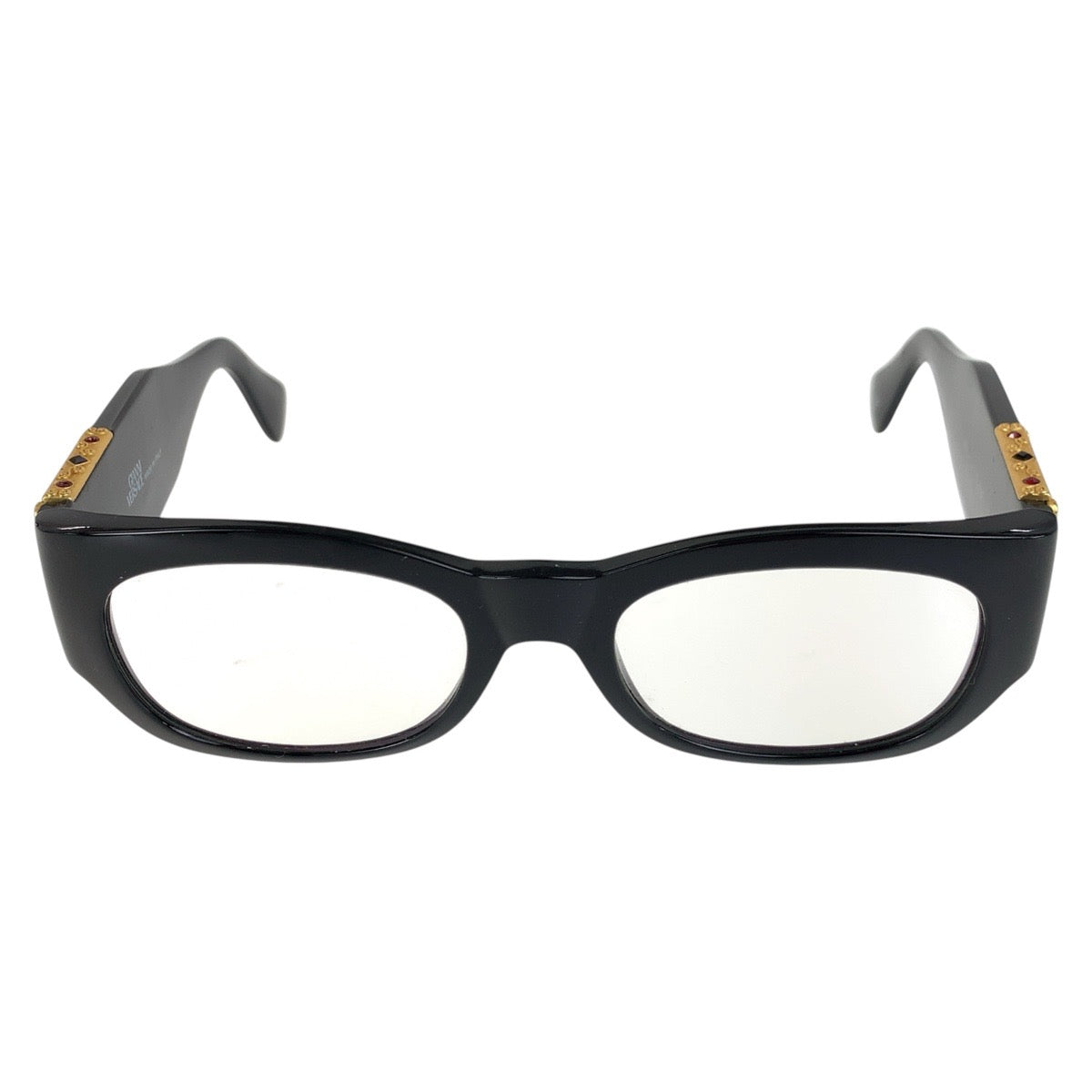 18671
Gianni Versace ジャンニ ヴェルサーチ ヴィンテージ メデューサ ビジュー ブラック 黒 ゴールド金具 プラスチック MOD 413/H COL Z52 サングラス 男女兼用 スクエア  メンズ