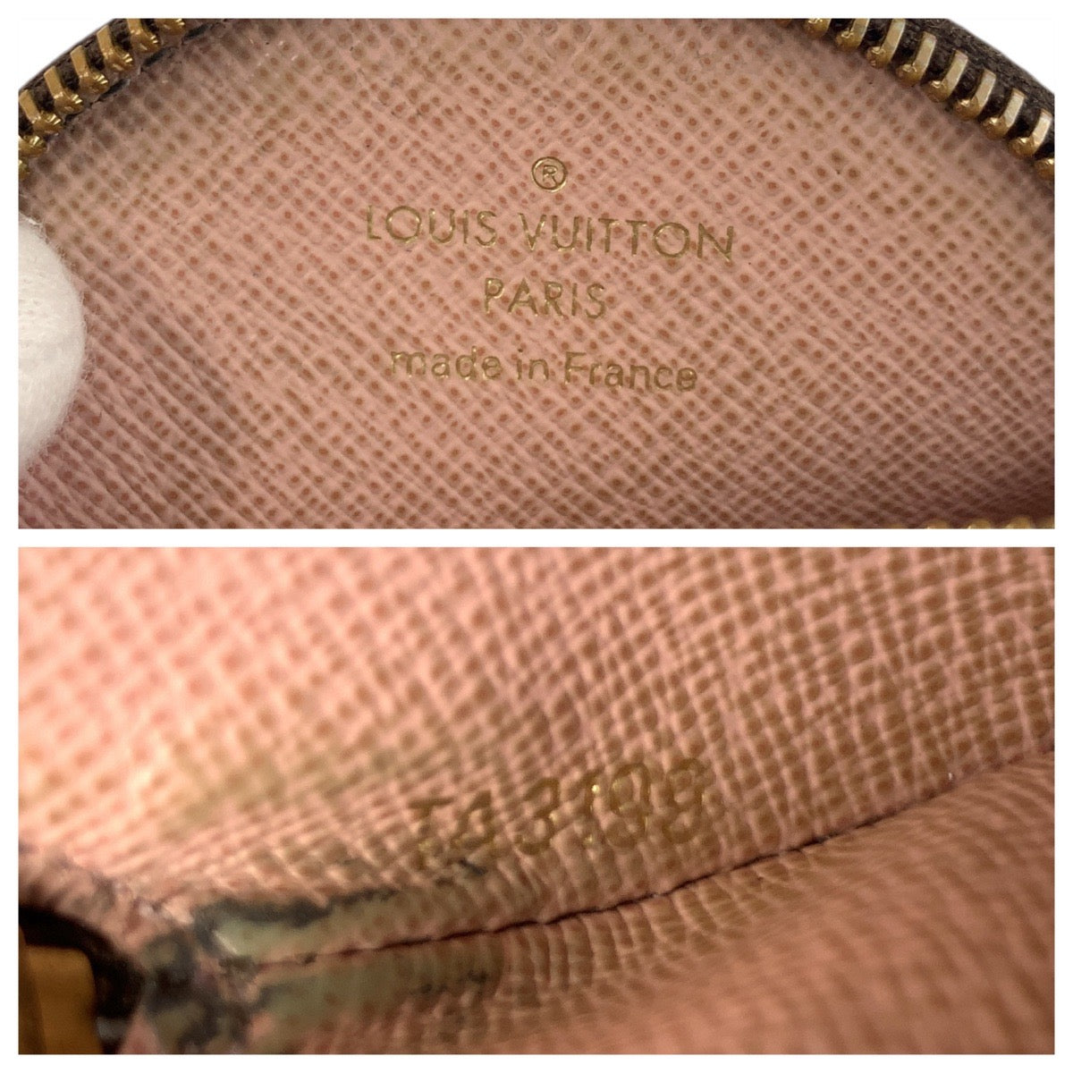 18678
LOUIS VUITTON ルイヴィトン モノグラム ポルトモネ ロン ヴィヴィエンヌ ブラウン イエロー ゴールド金具 PVC M69057 コインケース 小銭入れ  レディース ABP35