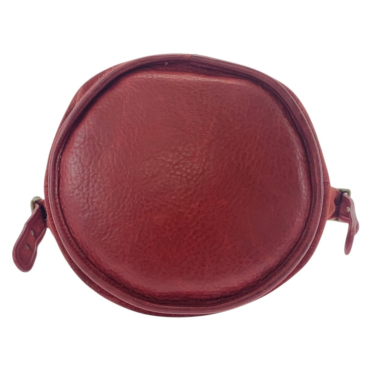 18689
COACH コーチ ヴィンテージ オールドコーチ レッド ゴールド金具 スウェード / レザー ショルダーバッグ  レディース