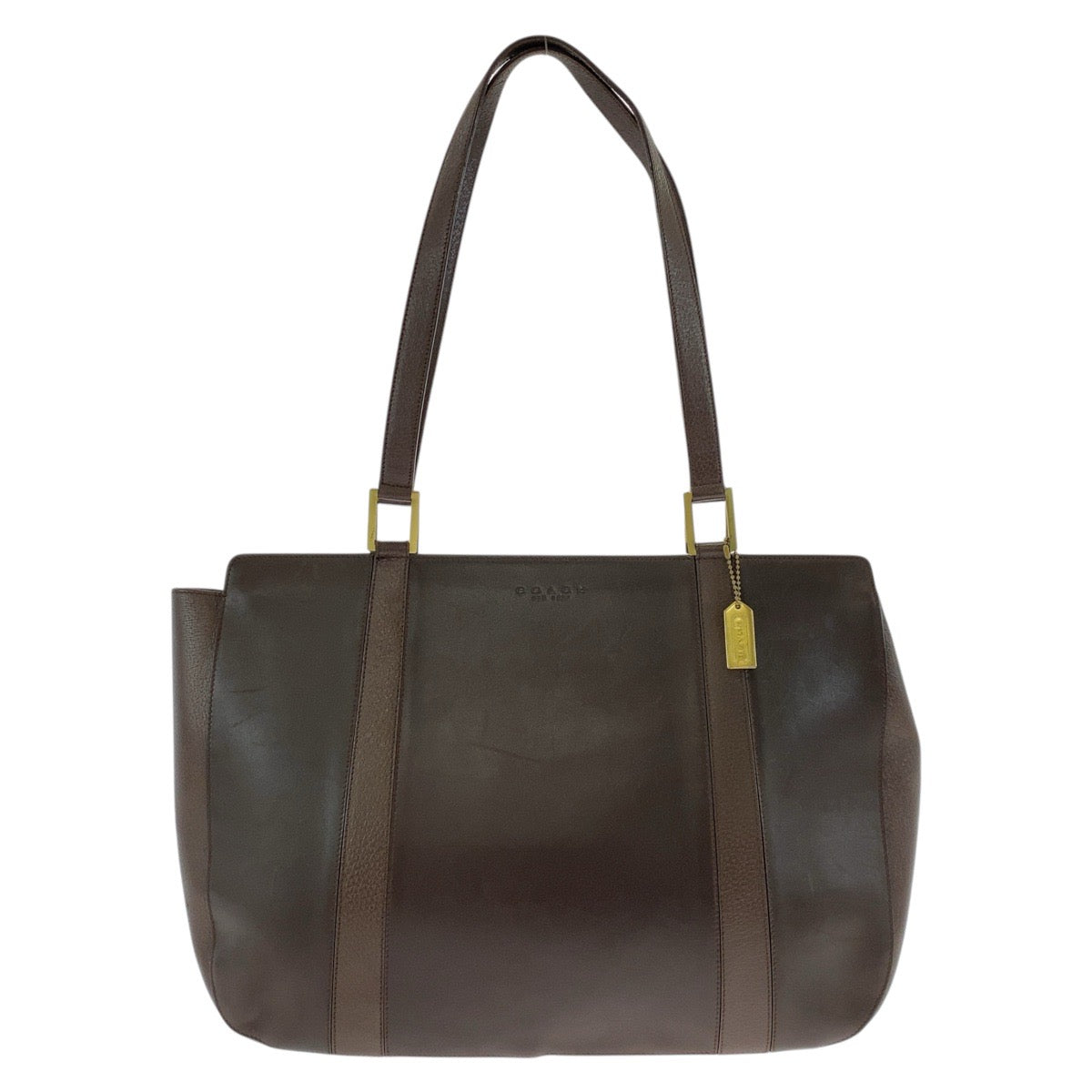 18690
COACH コーチ ヴィンテージ オールドコーチ ブラウン ゴールド金具 レザー M8E-6709 トートバッグ ショルダーバッグ  レディース AB8