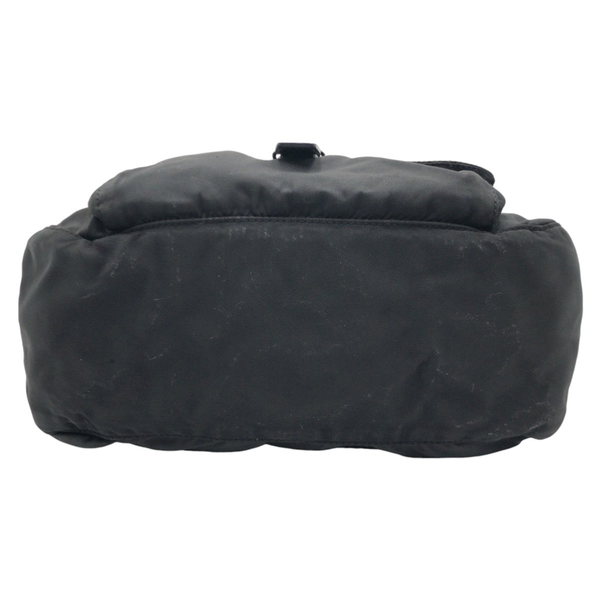 18696
PRADA プラダ テスート 三角ロゴ ブラック 黒 ナイロン ショルダーバッグ ポシェット 男女兼用  レディース AB39