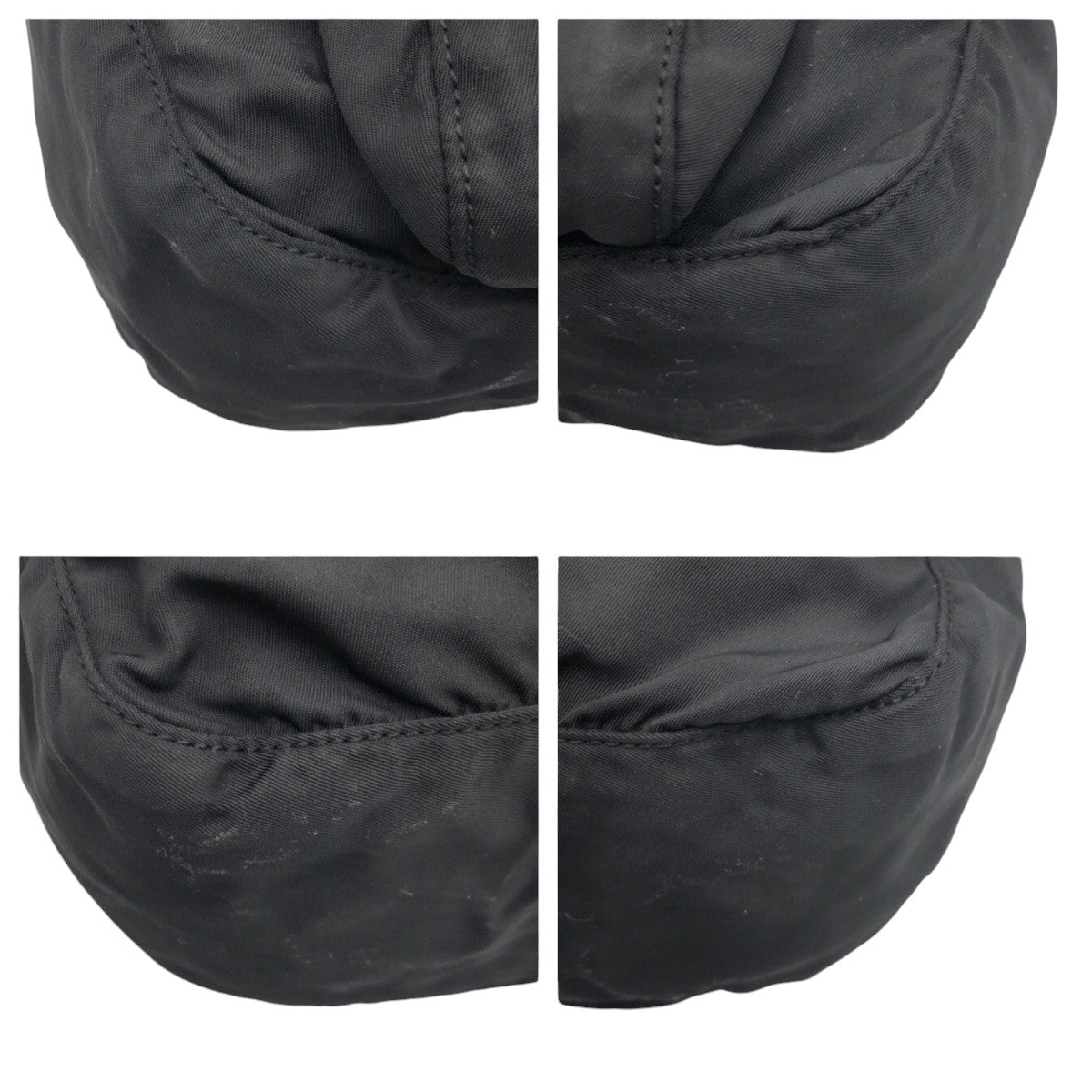 18696
PRADA プラダ テスート 三角ロゴ ブラック 黒 ナイロン ショルダーバッグ ポシェット 男女兼用  レディース AB39