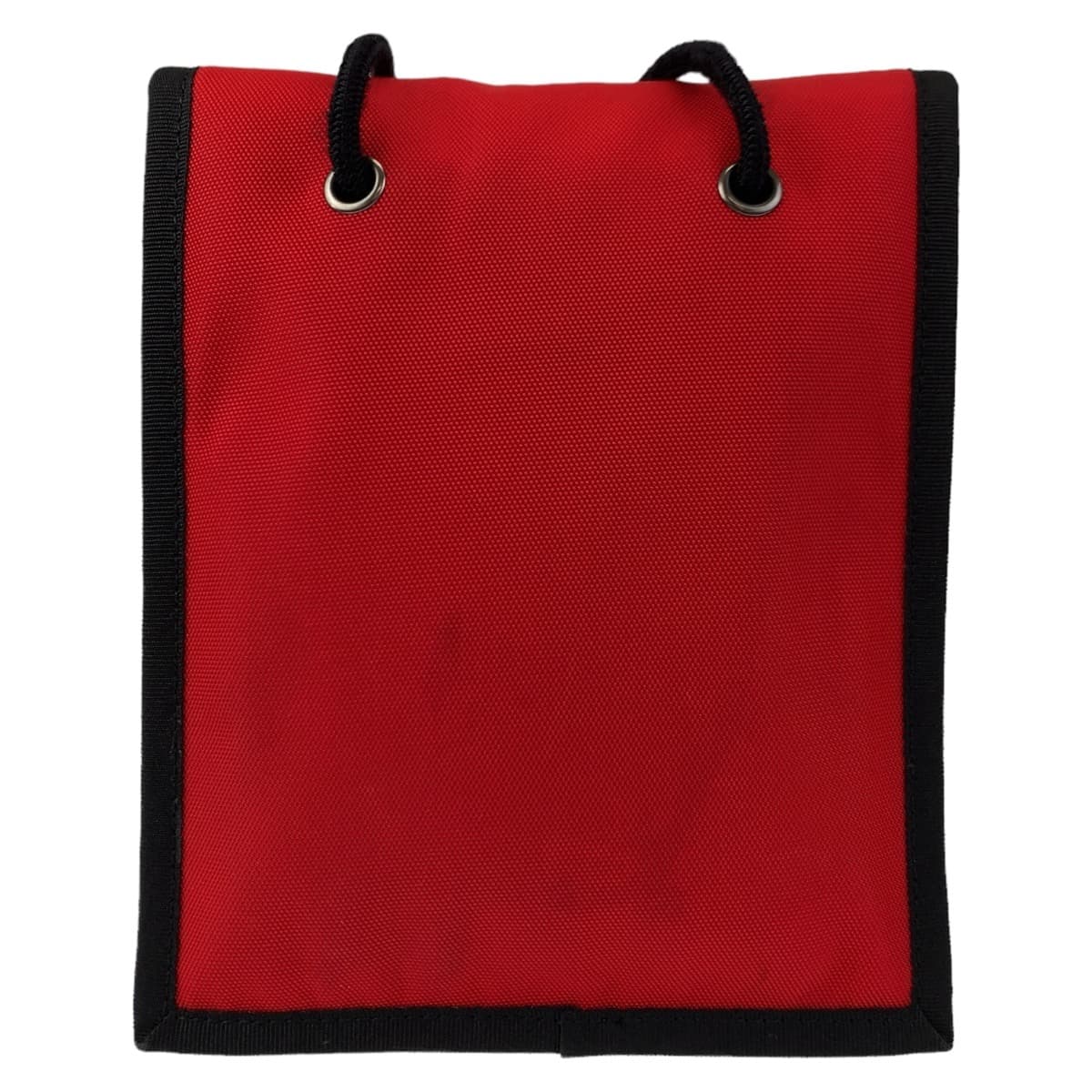 18712
BALENCIAGA Balenciaga Explorer BB Logo Red Silver Hardware Nylon Shoulder Bag Pochette Men's AB39