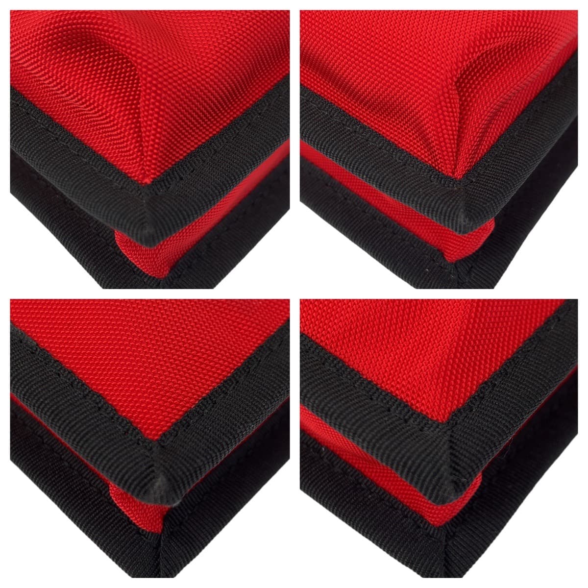 18712
BALENCIAGA Balenciaga Explorer BB Logo Red Silver Hardware Nylon Shoulder Bag Pochette Men's AB39