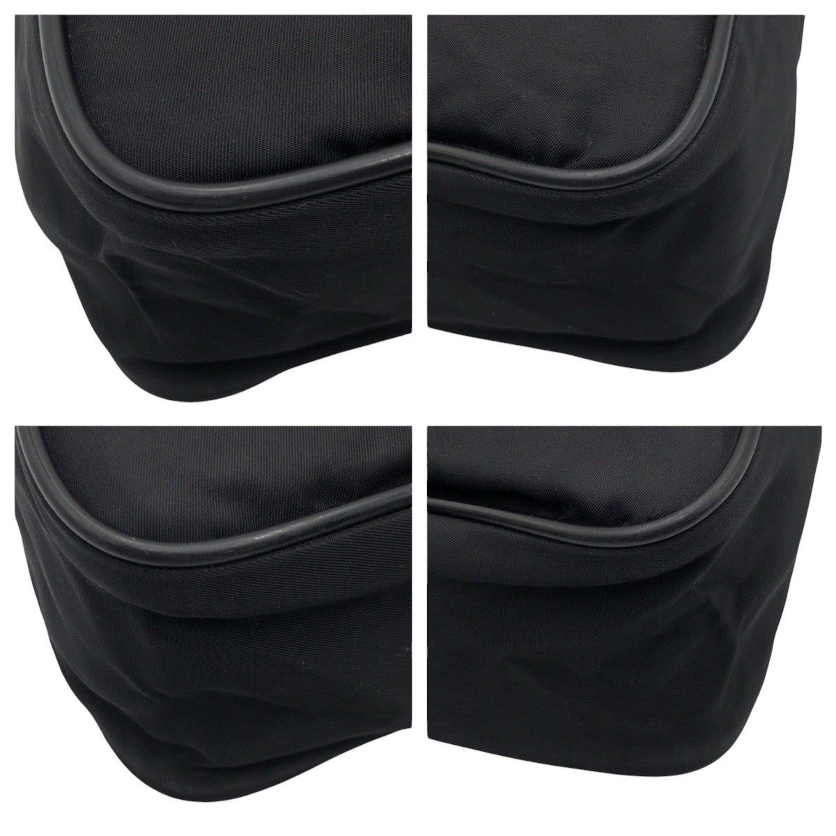 18719
PRADA プラダ テスート 三角ロゴ 男女兼用 ブラック 黒 ナイロン ショルダーバック メッセンジャーバッグ  メンズ ABP40