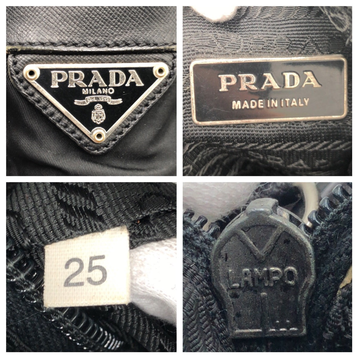 18719
PRADA プラダ テスート 三角ロゴ 男女兼用 ブラック 黒 ナイロン ショルダーバック メッセンジャーバッグ  メンズ ABP40