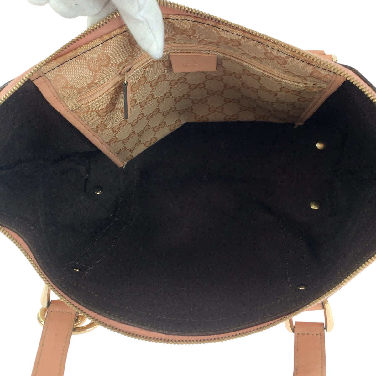 18721
GUCCI グッチ グッチシマ ピンク ゴールド金具 PVC 141470 トートバッグ ショルダーバッグ  レディース AB39