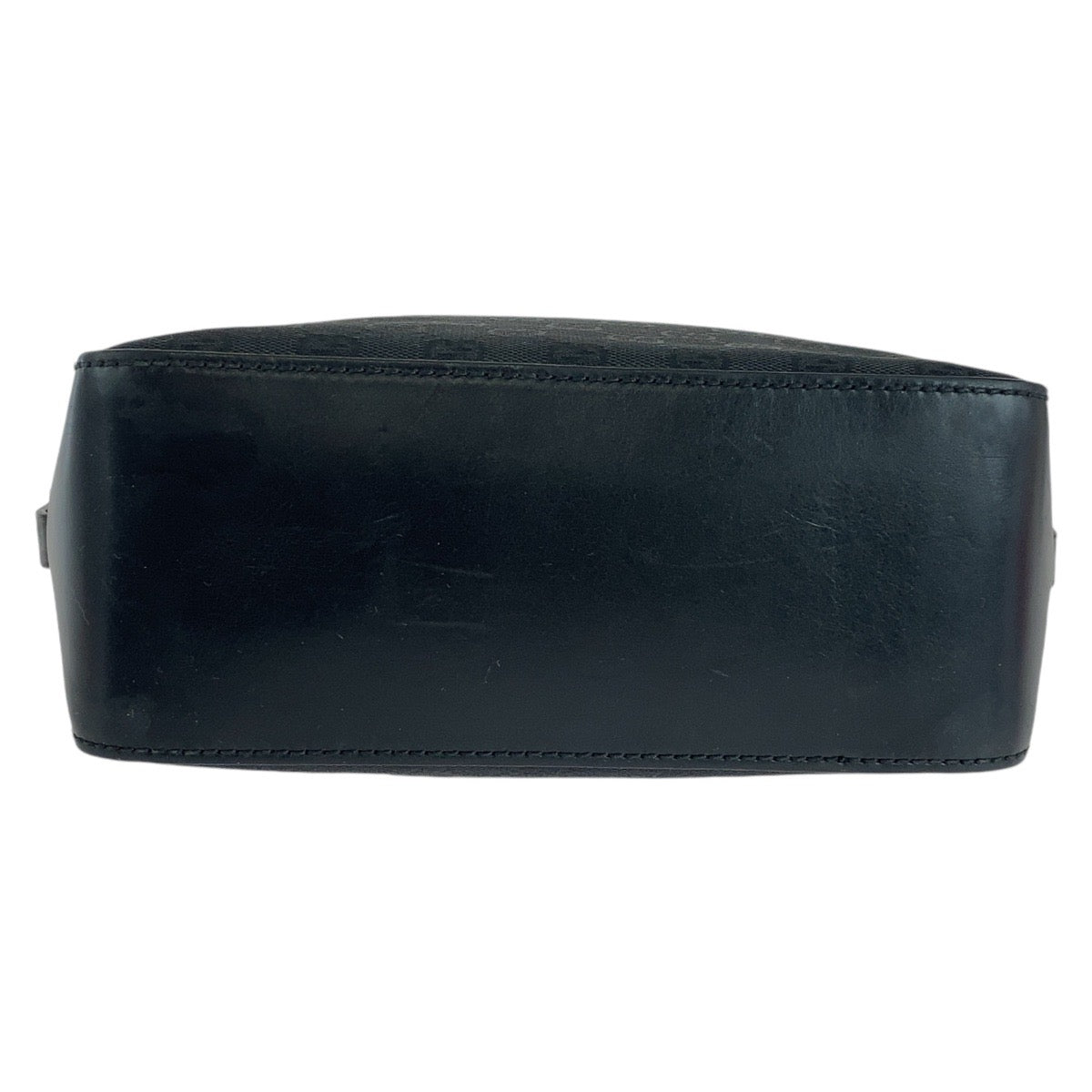 18723
GUCCI グッチ ブラック 黒 シルバー金具 GGキャンバス / レザー 107757 トートバッグ ショルダーバッグ  レディース ABP41