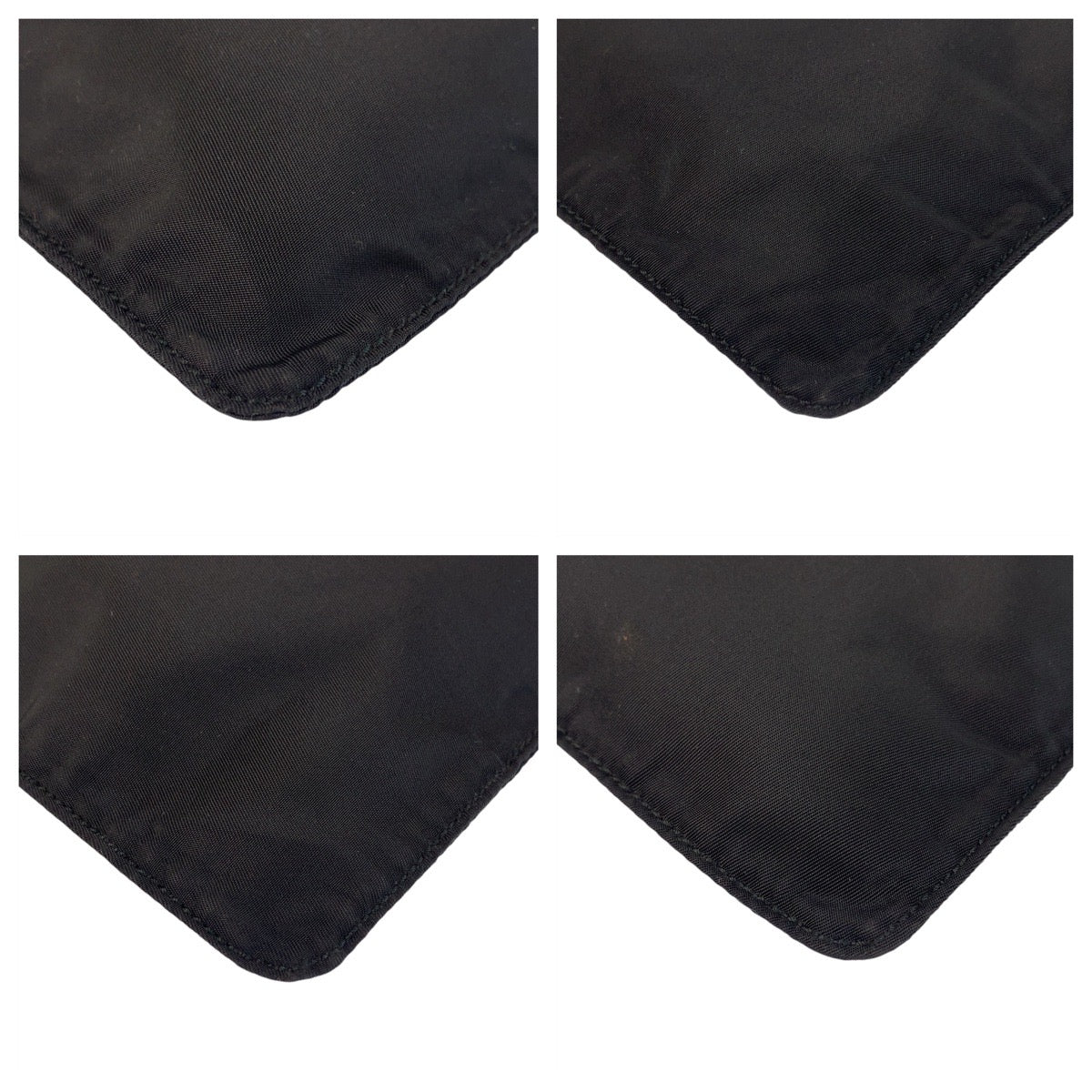 18724
PRADA プラダ テスート 三角ロゴプレート ブラック 黒 シルバー金具 ナイロン ショルダーバッグ メッセンジャーバッグ  レディース ABP39