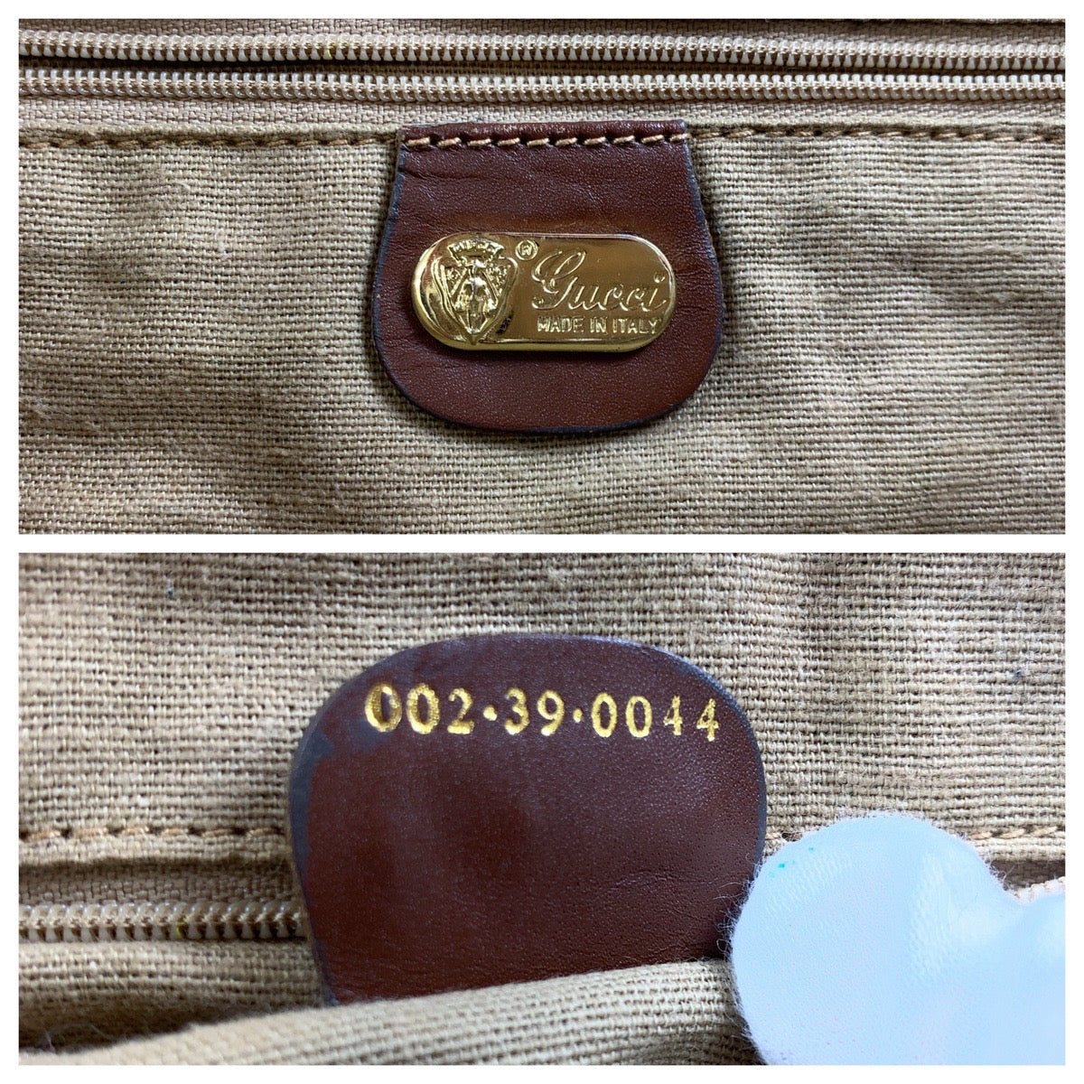 18726
GUCCI グッチ ヴィンテージ オールドグッチ シェリーライン マイクロGG ブラウン ゴールド金具 GGスプリームキャンバス / レザー 002 39 0044 トートバッグ ショルダーバッグ  レディース AB35