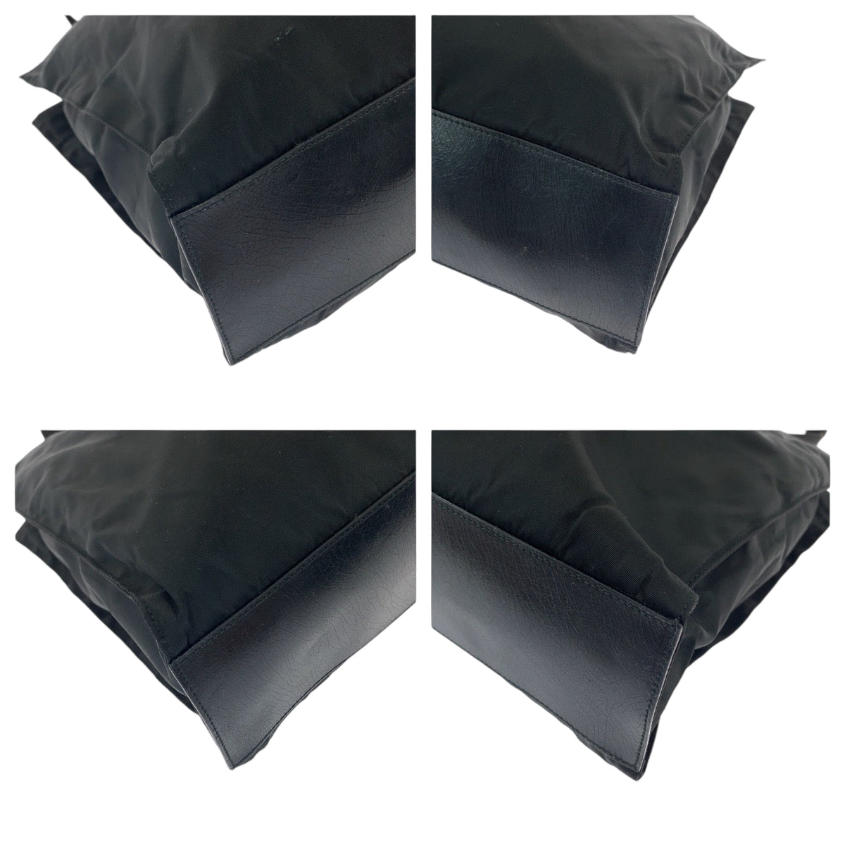 18727
PRADA プラダ テスート ブラック 黒 シルバー金具 ナイロン トートバッグ ショルダーバッグ  レディース AB42