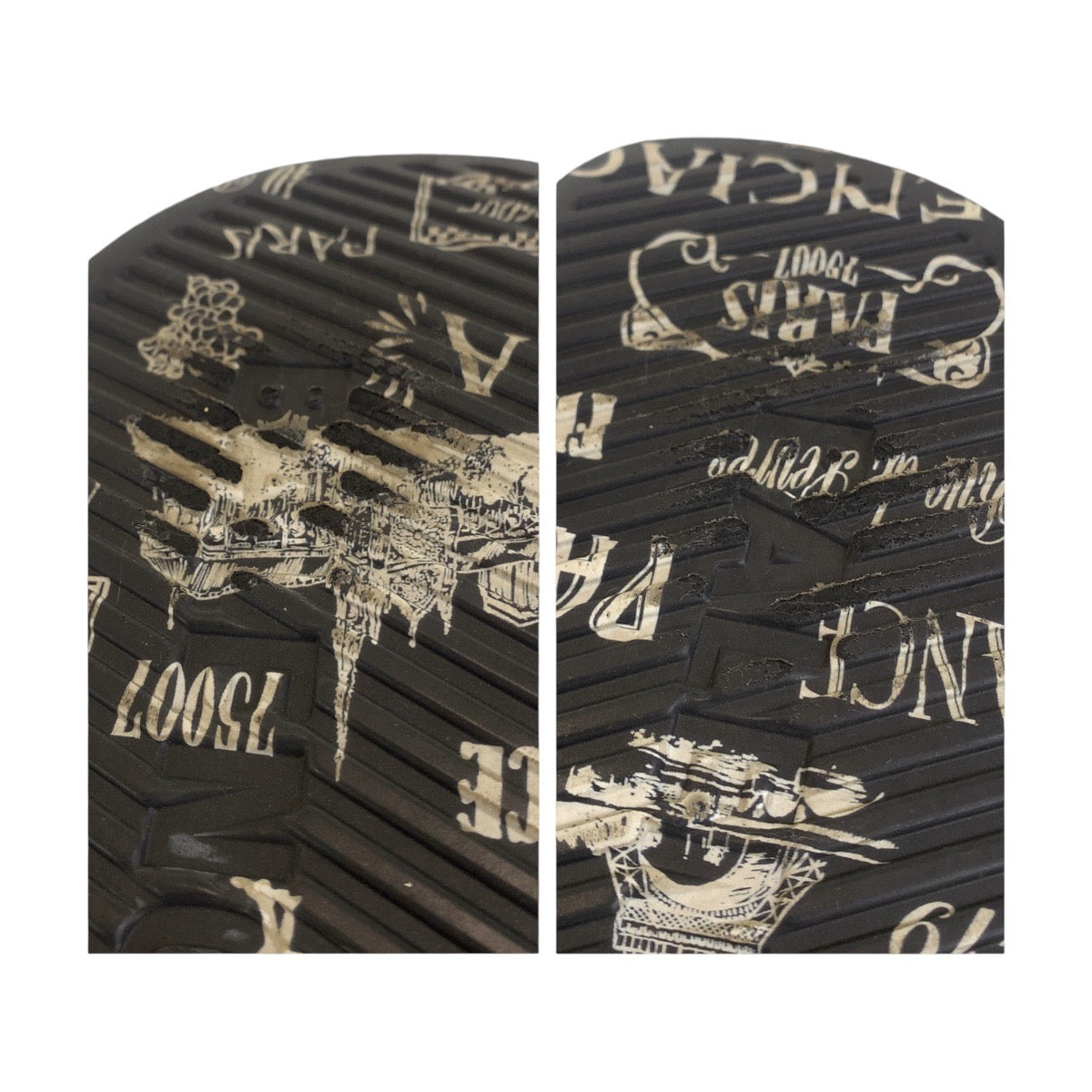 18729
BALENCIAGA バレンシアガ 表記サイズ12/29.5cm ブラック 黒 ホワイト ゴム サンダル スリッパ スライド メンズ ABP30