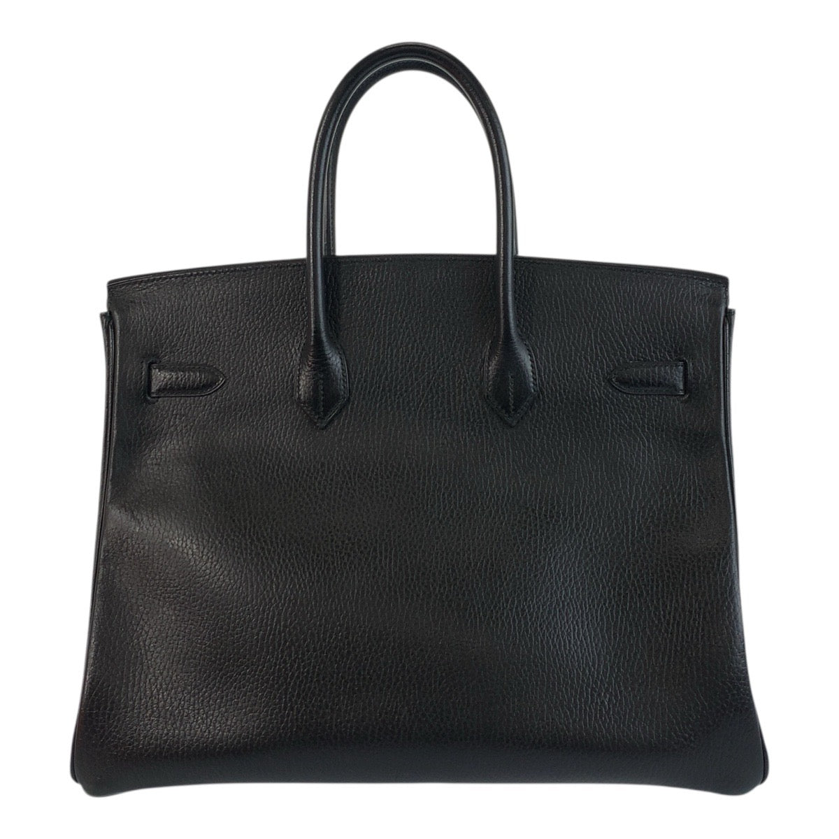 18753
HERMES エルメス ヴィンテージ バーキン 35 ブラック 黒 ゴールド金具 アルデンヌ ハンドバッグ トートバッグ □C刻印 レディース A1550