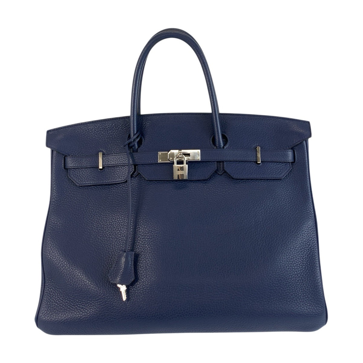 18754
HERMES エルメス バーキン 40 ブルーサフィール シルバー金具 トリヨンクレマンス ハンドバッグ トートバッグ ビジネスバッグ メンズ ABP1700