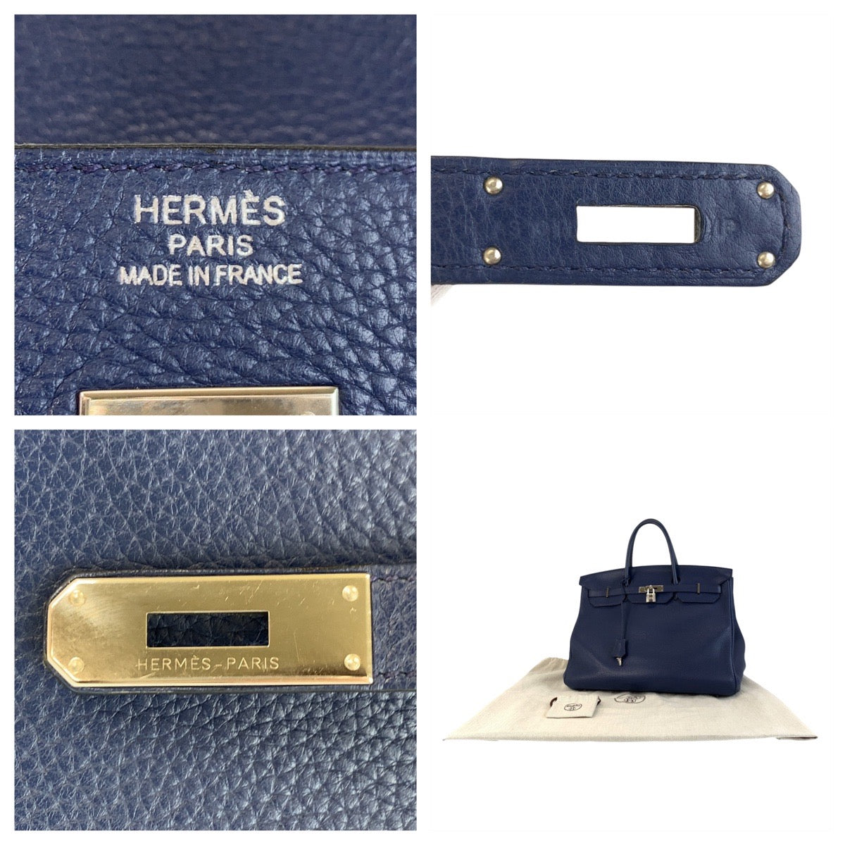 18754
HERMES エルメス バーキン 40 ブルーサフィール シルバー金具 トリヨンクレマンス ハンドバッグ トートバッグ ビジネスバッグ メンズ ABP1700