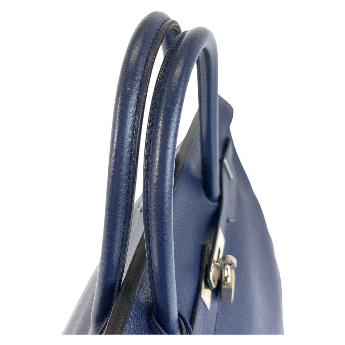 18754
HERMES エルメス バーキン 40 ブルーサフィール シルバー金具 トリヨンクレマンス ハンドバッグ トートバッグ ビジネスバッグ メンズ ABP1700