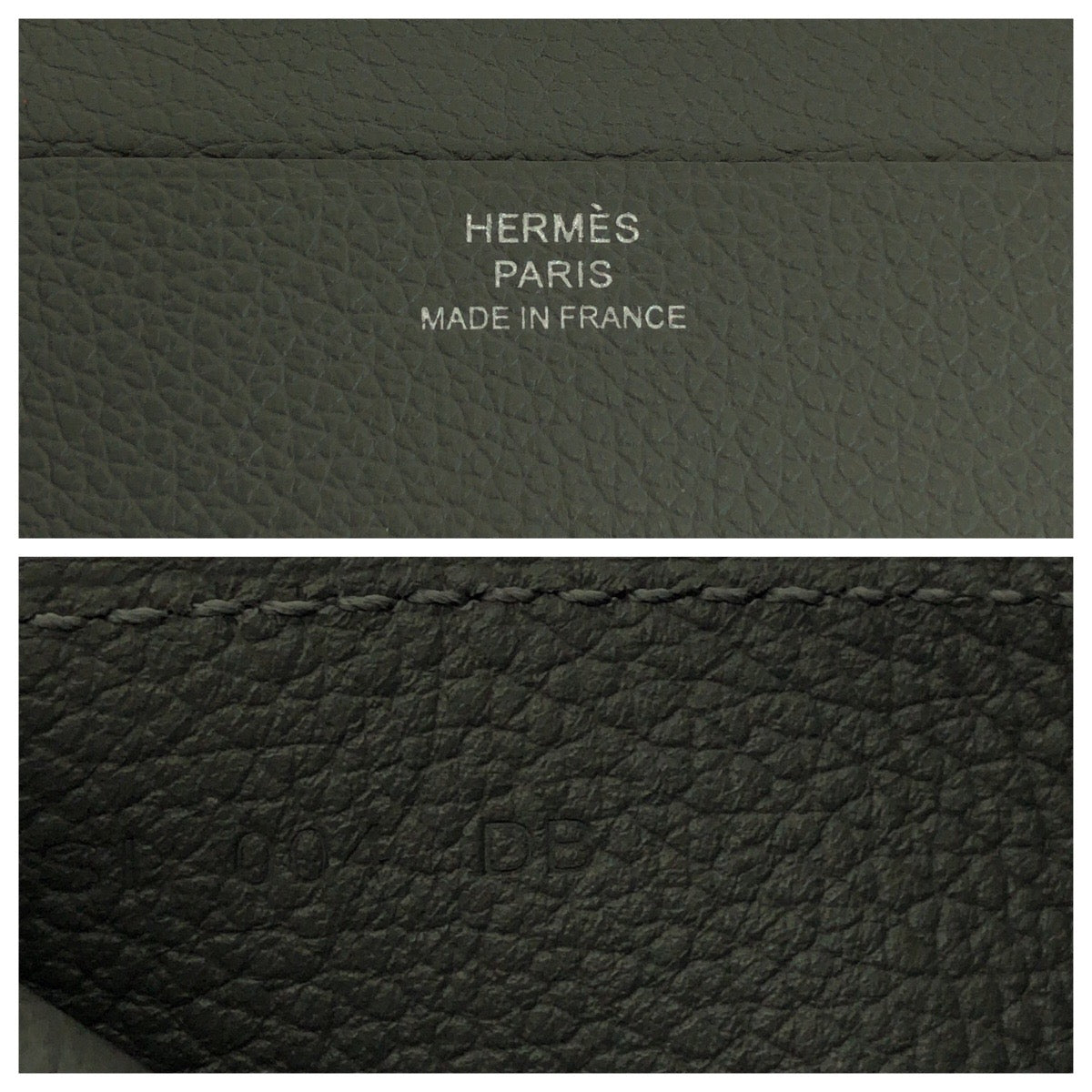 18762
HERMES エルメス ホース ジップアンゴーⅡ 男女兼用 グレージュ シルバー金具 エバーカラー 折財布 コンパクトウォレット DB刻印  レディース A200