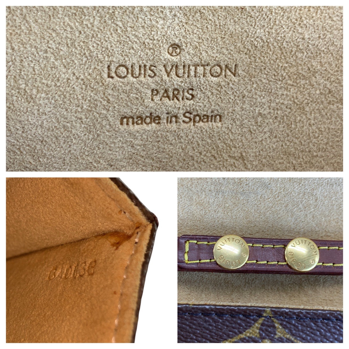 18773
LOUIS VUITTON ルイヴィトン モノグラム ポシェットツインGM ブラウン ゴールド金具 PVC M51852 ショルダーバッグ ポシェット  レディース