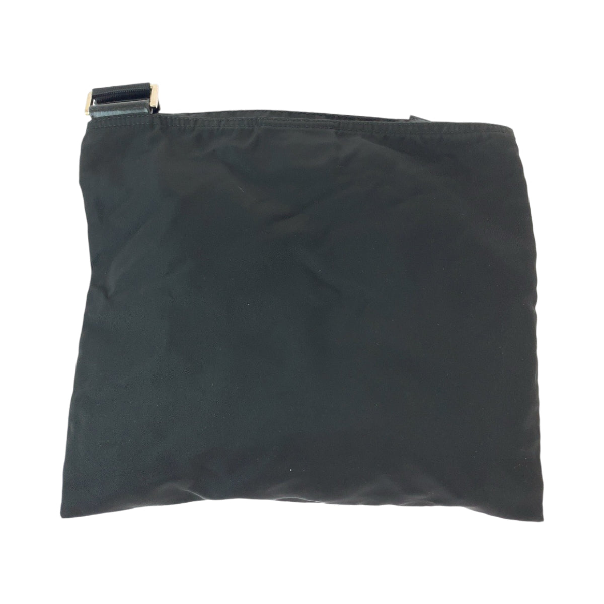 18790
PRADA プラダ テスート 三角ロゴプレート ブラック 黒 シルバー金具 ナイロン ショルダーバッグ ポシェット  レディース ABP41