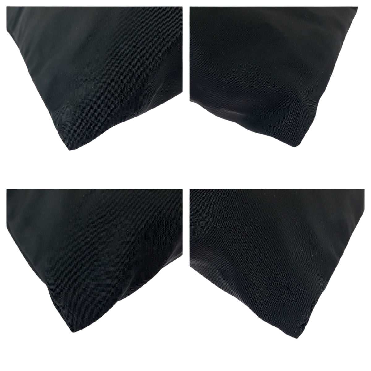 18790
PRADA プラダ テスート 三角ロゴプレート ブラック 黒 シルバー金具 ナイロン ショルダーバッグ ポシェット  レディース ABP41