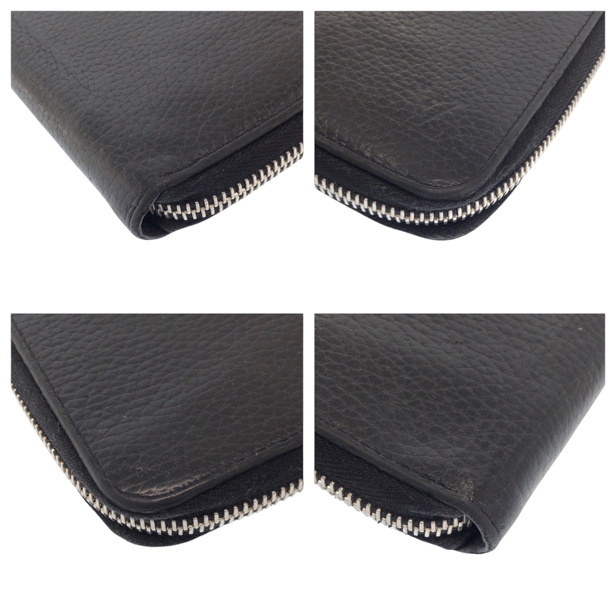 18793
LOUIS VUITTON ルイヴィトン ジッピーウォレット ヴェルティカル ブラック 黒 シルバー金具 レザー M58412 長財布 ラウンドファスナー メンズ AB34