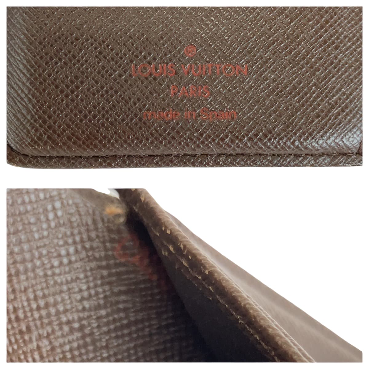 18794
LOUIS VUITTON ルイヴィトン ダミエ エベヌ ポルトフォイユ ヴィエノワ ブラウン ゴールド金具 PVC N61674 がま口 折財布 コンパクトウォレット レディース AB28