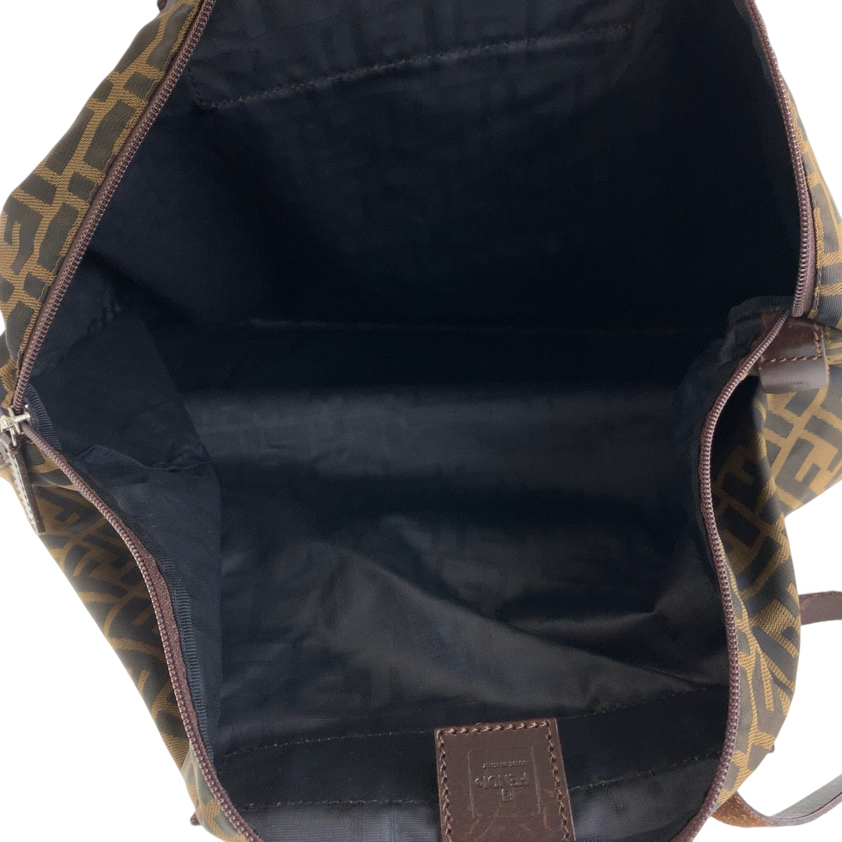 18795
FENDI フェンディ ズッカ ブラウン シルバー金具 キャンバス 15418 0 009 ボストンバッグ 男女兼用  レディース AB39