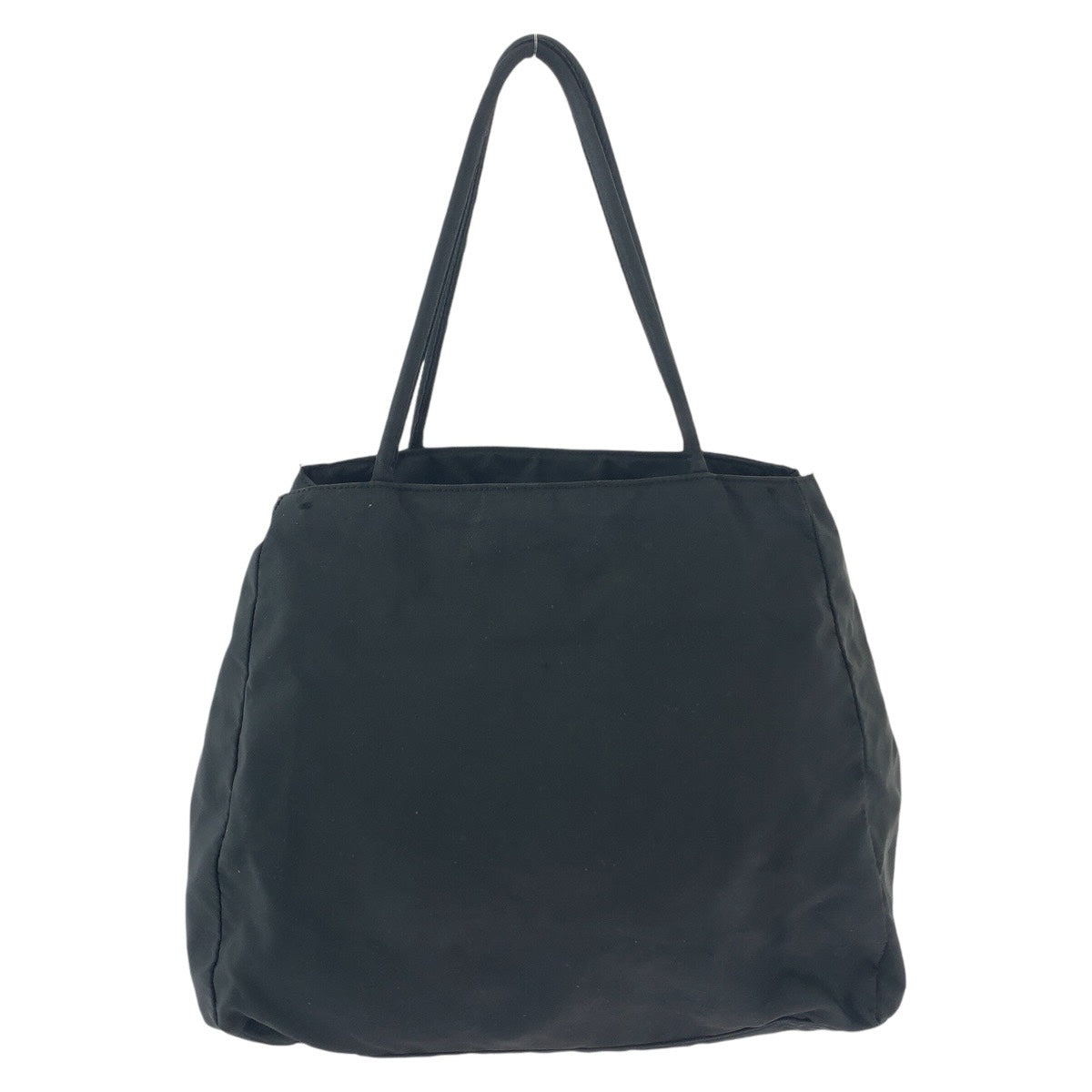 18809
PRADA プラダ テスート 三角ロゴプレート ブラック 黒 シルバー金具 ナイロン 54 トートバッグ ショルダーバッグ レディース ABP39